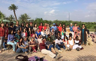 Photo du groupe de CNV réuni au Maroc